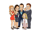 Style - "Family" - Cartoonwall.de