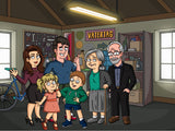 Style - "Family" - Cartoonwall.de
